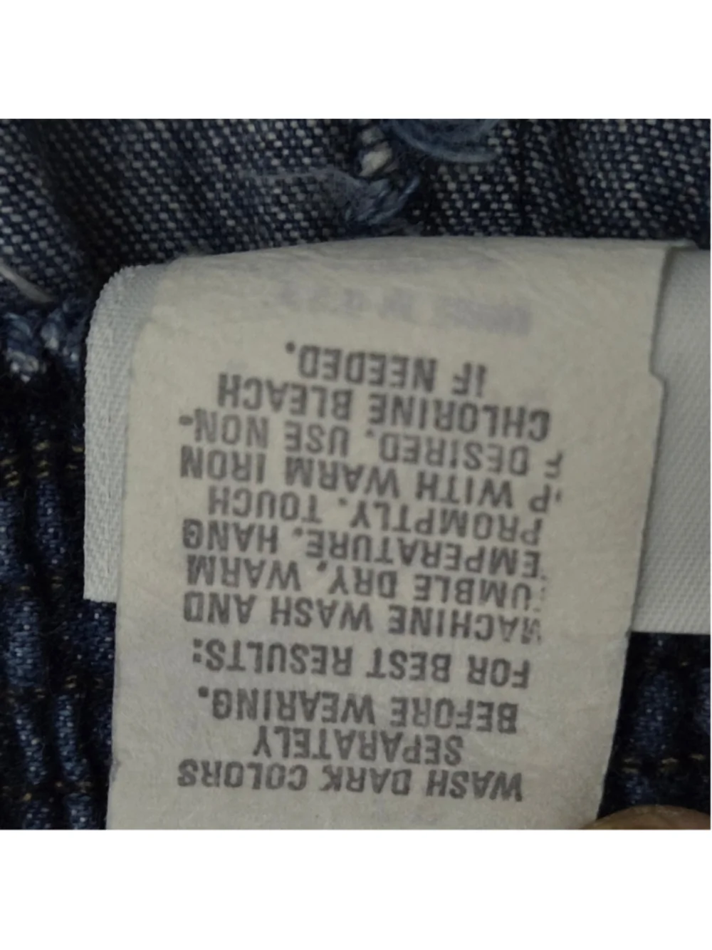 Koret Blue A-Line Denim Skirt Size 14 - Picture 5 of 5